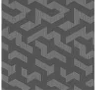 Teenage bedroom wallpaper geometric dark shapes