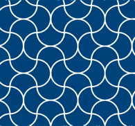 Bathroom wallpaper geometric wave design