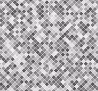 Gray mosaic bathroom wallpaper