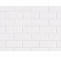 Bathroom wallpaper white tile design