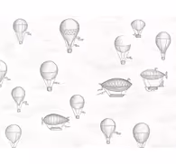 Classic wallpaper vintage skies and airships