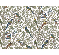 Wallpaper of a tree birds in forest
