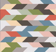 Modern geometric wallpaper
