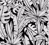 Tropical leaves Forest Wallpaper