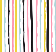 colorful stripes Bedroom Wallpaper