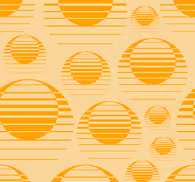 Sunlit yellow pattern retro wallpaper
