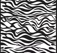 Zebra Stripes Pattern Wallpaper