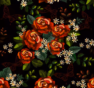 Floral Elegance flowers wallpaper