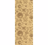 Vintage Expedition Sketches retro wallpaper