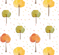 Autumnal trees nature Wallpaper