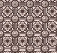 Golden Pattern Tile Wallpaper