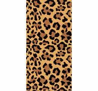 Leopard print wallpaper in leopard spot pattern