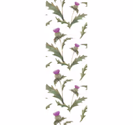 Scottish thistles nature bedroom wallpaper