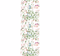 Botanical Butterfly floral wallpaper