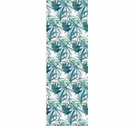 Tropical Geometric leaves wallpaper