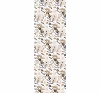 Leaves wallpaper botanical wildlife design