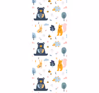 Woodland Animals nursery wallpaper