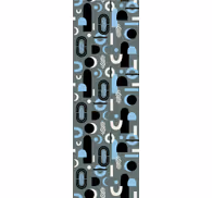 Geometric Shapes Collage contemporary wallpaper