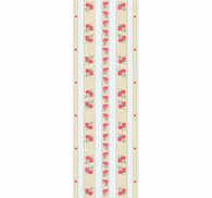 Stripe Wallpaper floral elegance