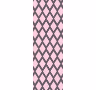 Pink diamond forms teenage bedroom wallpaper