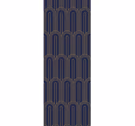 Arched Line Pattern contemporary wallpaper