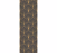 Elegant gold patterns contemporary wallpaper
