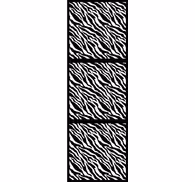Zebra Patterned Tiles bathroom wallpaper
