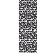 Blahblach pattern lettering wallpaper