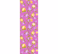 Delicate pink pattern floral wallpaper