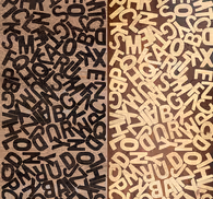 Alphabet Typography Pattern Letter Wallpaper
