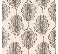 Leaf design Lounge wallpaper