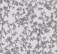 Minimalistic trees bedroom wallpaper