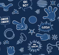 comic style Navy wallpaper