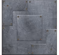 Steel plates Teen bedroom wallpaper