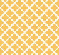 Arabesque pattern yellow wallpaper
