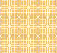 Geometric pattern yellow wallpaper