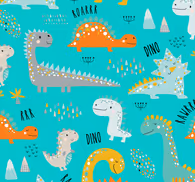 Dinosaur Delight dinosaurs wallpaper