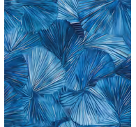 Blue visual points contemporary wallpaper
