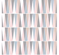 Scandinavian triangles contemporary wallpaper