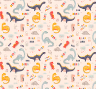 Colorful dinosaurs with names  Kids wallpaper