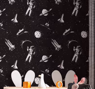 Astronauts in Space star wallpaper