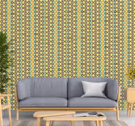Beautiful rhombus Classic Wallpaper patterns