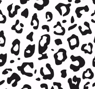 Black and white leopard texture cool animal wallpaper