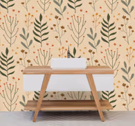 Floral Botanical Illustration floral wallpaper