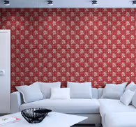 Flower Mosaic Pattern floral wallpaper