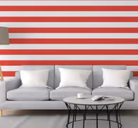 Lateral Bands horizontal stripe wallpaper