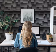 Squares design black wallpaper