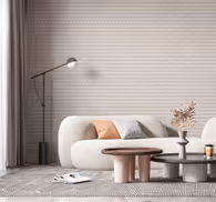 Textured wave patterns contemporary wallpaper