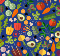 Vegetable Medley nature wallpaper