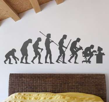 The Human Evolution Sticker